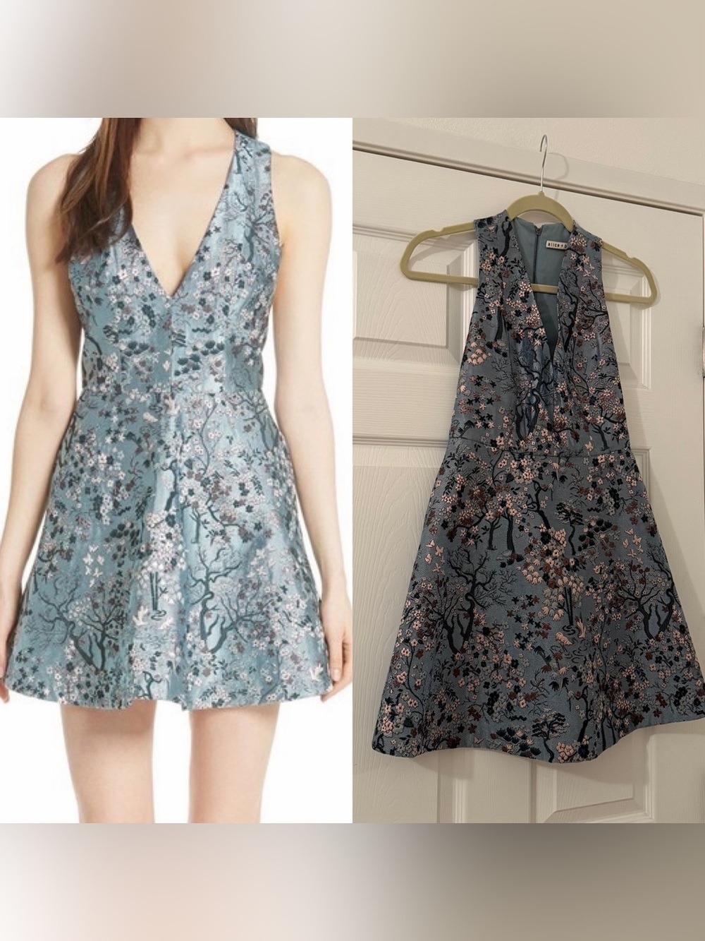 Alice + Olivia Tennie Cherry Blossom Dress